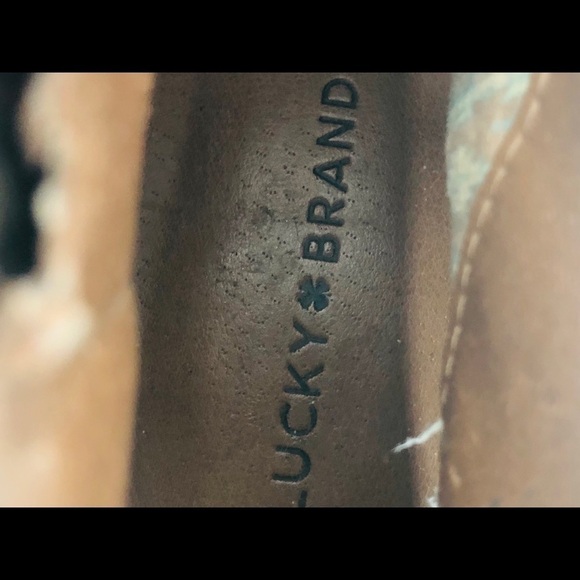 Lucky brand women’s tan suede ankle boots size 10M‎ - Picture 12 of 12
